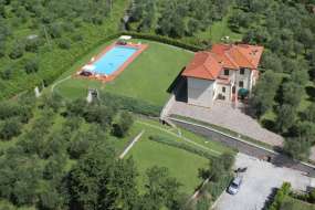Toscana - Villa mit 2 Ferienwohnungen (eine Idylle) mit grossem Pool, Park und nähe Meer für 1 - 16 (20) Personen (Nr. 1164A bis 8 Personen)