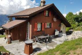 Ferienhaus über dem Brienzersee in idyllischer Aussichtslage auf der Axalp 1500 m ü. M. für 1 - 5 Personen (Nr. 261 im Berneroberland)