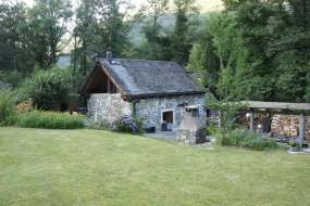 Rustico in ruhiger Alleinlage mit Sandstrand (die spezielle Idylle) an der Maggia für 1 - 9 Personen (094 - Ferienhaus im Tessin)